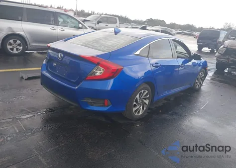 2018 Honda Civic Ex from USA, damaged, VIN 19XFC2F77JE006680